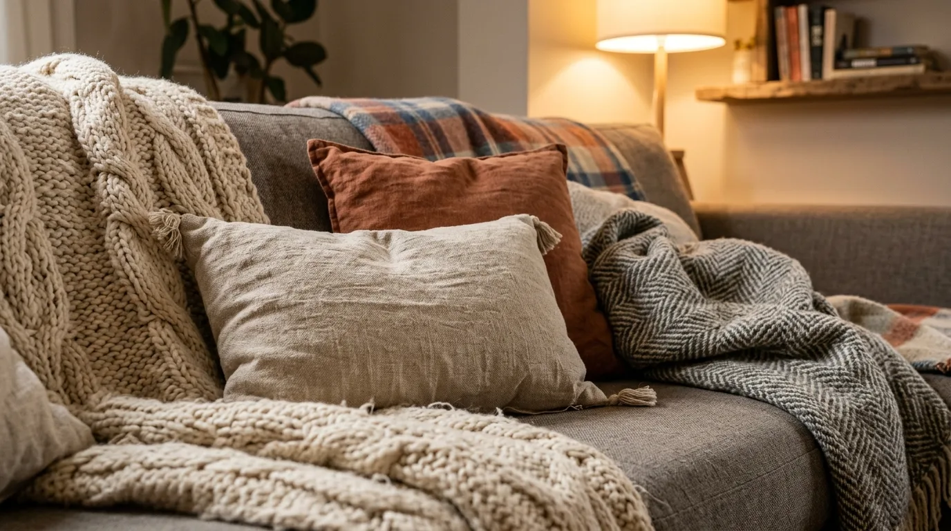 Let the rug soften the whole room underfoot inspiration for a cozy living room.